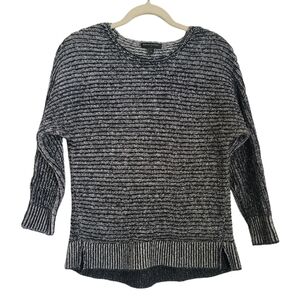 Banana Republic Sweater Womens S Small Black White Pullover